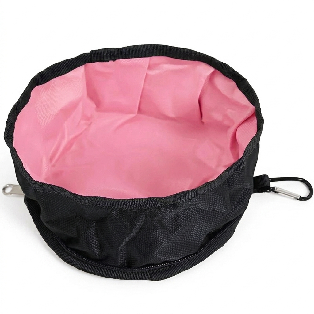 Foldable Hiking Dog Bowl