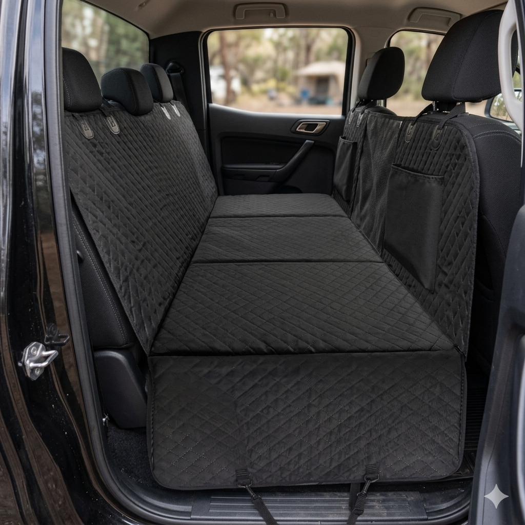 Hard Bottom Dog Back Seat Extender