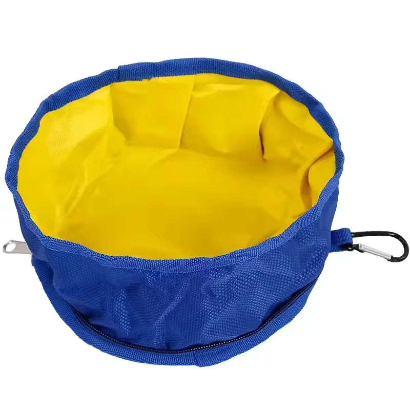 Foldable Hiking Dog Bowl