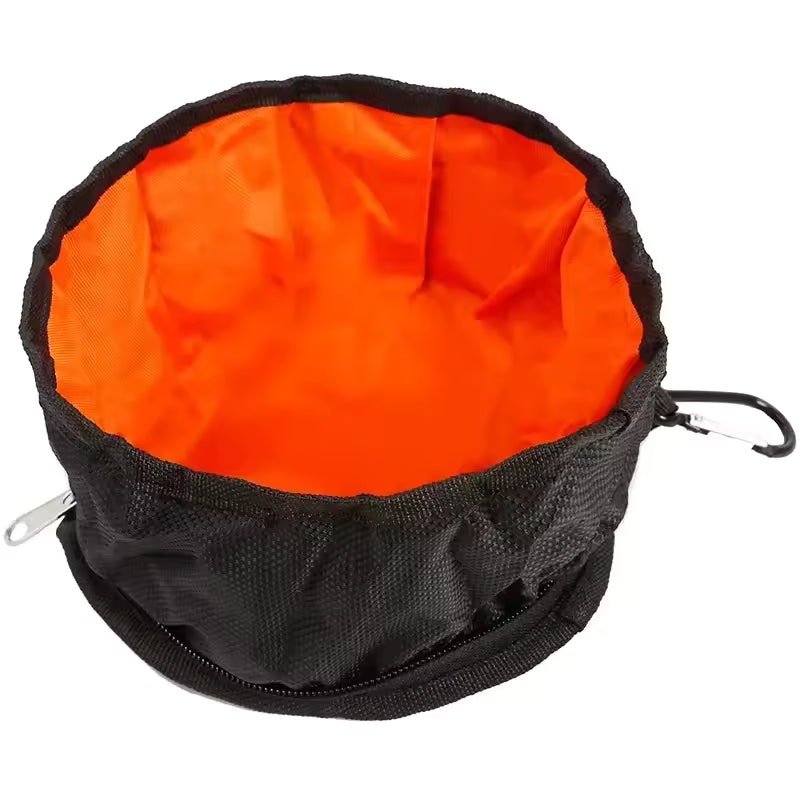 Foldable Hiking Dog Bowl