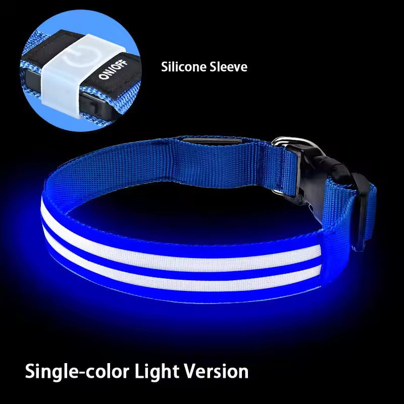Rechargeable Light Up Dog Collar